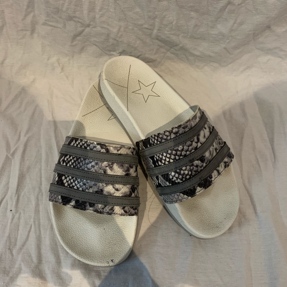 Adidas Snake Skin Slides